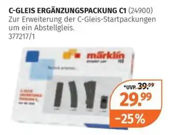 Müller C-GLEIS ERGÄNZUNGSPACKUNG C1 Angebot