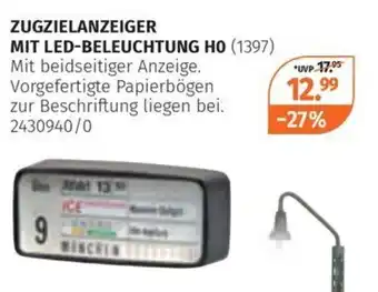 Müller ZUGZIELANZEIGER MIT LED-BELEUCHTUNG HO Angebot