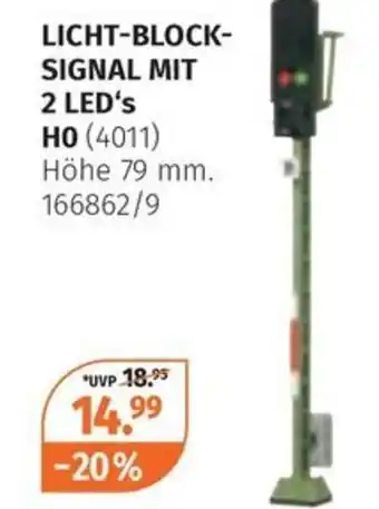 Müller LICHT-BLOCK-SIGNAL MIT 2 LED's HO Angebot