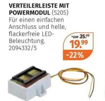 Müller VERTEILERLEISTE MIT POWERMODUL Angebot