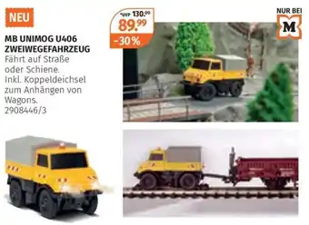 Müller NEU MB UNIMOG U406 ZWEIWEGEFAHRZEUG Angebot