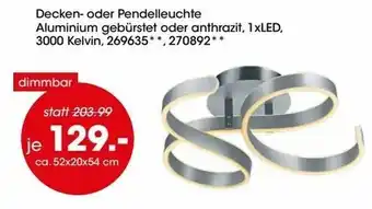 Möbel Martin Decken oder Pendelleuchte Angebot