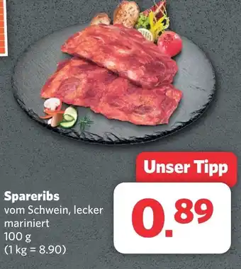 Combi Spareribs 100 g Angebot