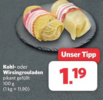 Combi Kohl- oder Wirsingrouladen 100 g Angebot