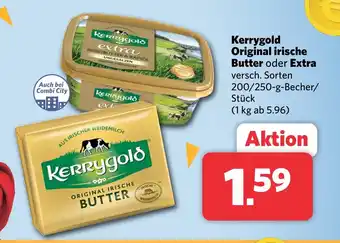 Combi Kerrygold Original irische Butter oder Extra 200/250-g-Becher/Stuck Angebot