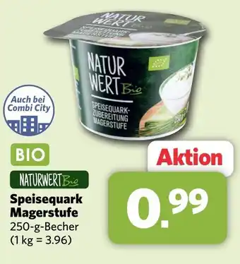 Combi Speisequark Magerstufe 250-g-Becher Angebot