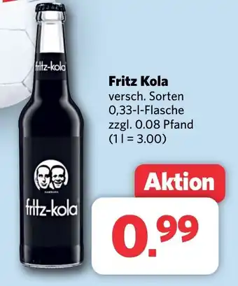 Combi Fritz Kola 0,33 l Flasche Angebot