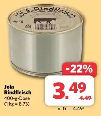 Combi Jola Rindfleisch 400-g-Dose Angebot