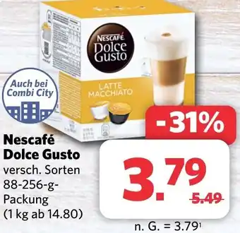 Combi Nescafé Dolce Gusto 88-256-g-Packung Angebot