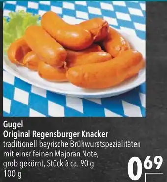 CITTI Markt Gugel Original Regensburger Knacker 100g Angebot