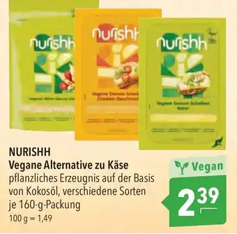 CITTI Markt Nurishh Vegane Alternative zu Käse 160g Angebot