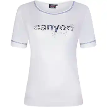 Intersport CANYON Damen T-Shirt 1/2 Arm snowwhite/jeansblue 44 Angebot