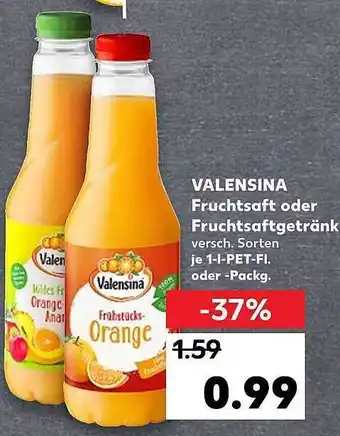 Kaufland Valensina Fruchtsaft Oder Fruchtsaftgetränk 1L Angebot