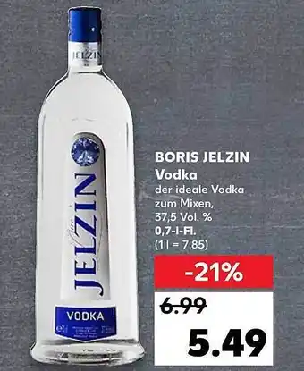 Kaufland Boris Jelzin Vodka 0,7L Angebot