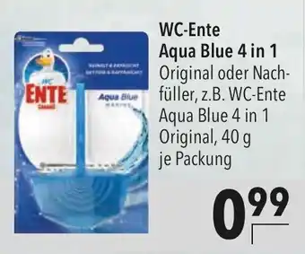 CITTI Markt WC Ente Aqua Blue 4in1 Angebot