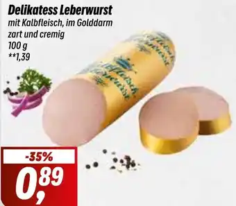 Simmel Delikatess Leberwurst 100 g Angebot