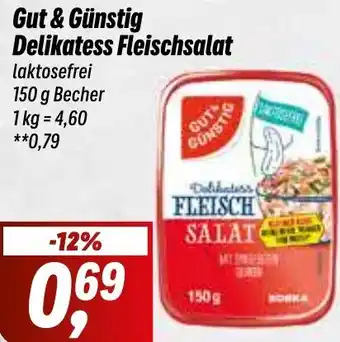 Simmel Gut & Günstig Delikatess Fleischsalat 150 g Becher Angebot