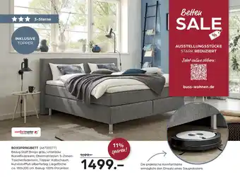 Möbel Buss BOXSPRINGBETT Angebot