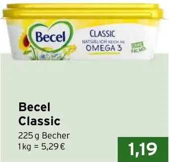 CAP Markt Becel Classic 225 g Becher Angebot