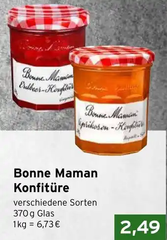 CAP Markt Bonne Maman Konfitüre 370 g Glas Angebot