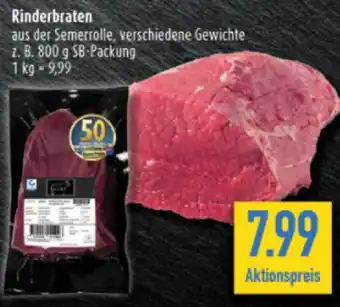 diska Rinderbraten 800 g SB Packung Angebot