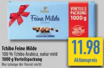 diska Tchibo Feine Milde 1000 g Angebot