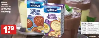 Handelshof Milram Dessert 1000 g Packung Angebot