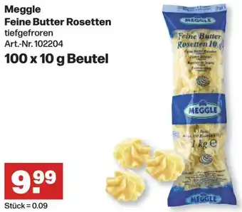 Handelshof Meggle Feine Butter Rosetten 100 x 10 g Beutel Angebot