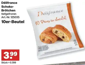 Handelshof Délifrance Schoko Brötchen 10er Beutel Angebot