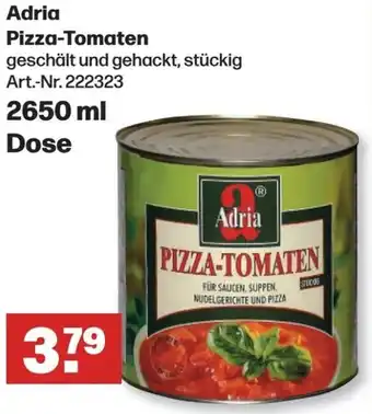 Handelshof Adria Pizza-Tomaten 2650 ml Dose Angebot