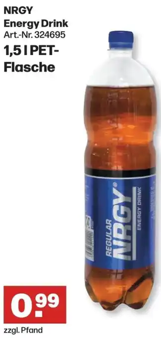 Handelshof NRGY Energy Drink 1,5 L PET-Flasche Angebot