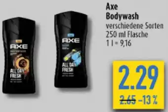 diska Axe Bodywash 250 ml Flasche Angebot