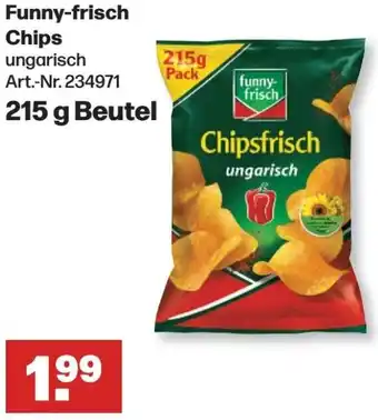 Handelshof Funny-frisch Chips 215 g Beutel Angebot