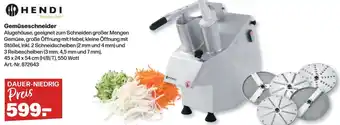 Handelshof HENDI Gemüseschneider Angebot