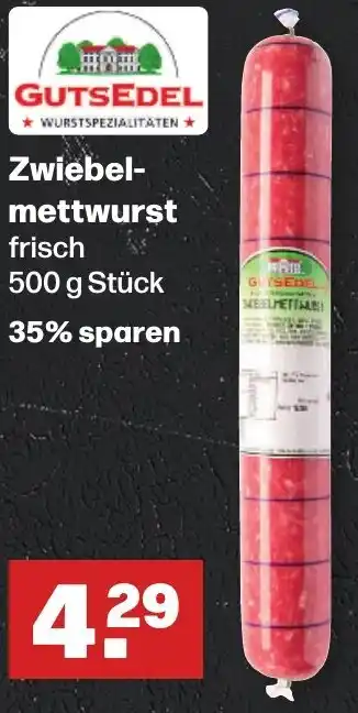 Handelshof GUTSEDEL Zwiebelmettwurst 500 g Stück Angebot