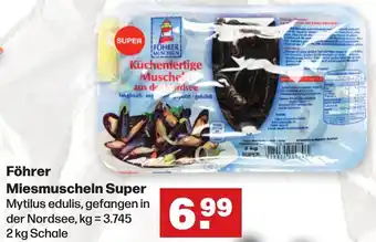 Handelshof Föhrer Miesmuscheln Super 2 kg Schale Angebot