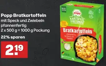 Handelshof Popp Bratkartoffeln 1000 g Packung Angebot