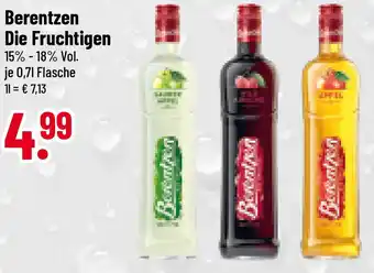 trinkgut Berentzen Die Fruchtigen 700ml Angebot