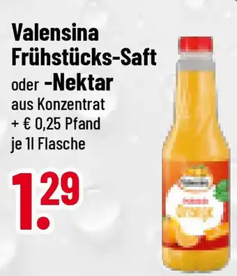 trinkgut Valensina Frühstücks-Saft oder -Nektar 1L Angebot