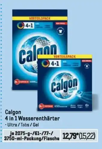 METRO Calgon 4 in 1 Wasserenthärter Angebot