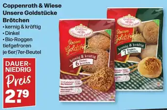 Handelshof Coppenrath & Wiese Unsere Goldstücke Brötchen 6er/7er-Beutel Angebot