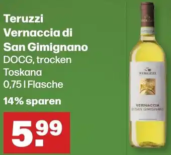 Handelshof Teruzzi Vernaccia di San Gimignano 0,75 L Flasche Angebot