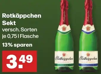 Handelshof Rotkäppchen Sekt 0,75 L Flasche Angebot