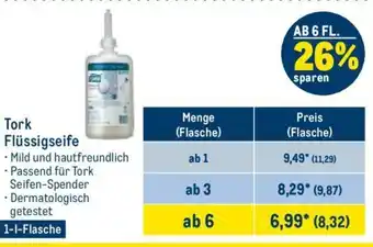 METRO Tork Flüssigseife 1L Angebot