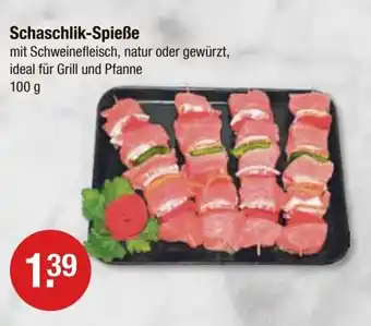 V Markt Schaschlik-Spieße 100 g Angebot