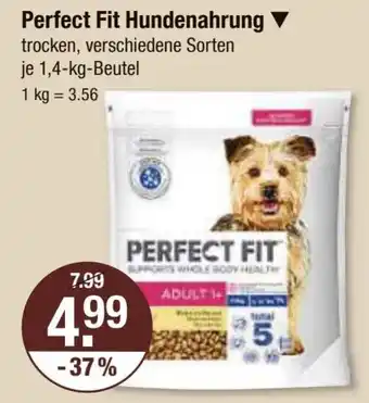 V Markt Perfect Fit Hundenahrung 1,4-kg-Beutel Angebot