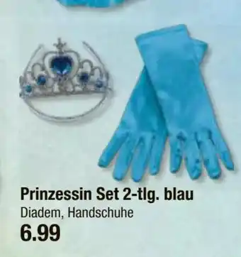 V Markt Prinzessin Set 2-tlg. blau Angebot