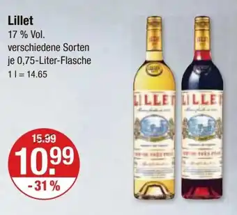 V Markt Lillet 0,75 Liter Flasche Angebot