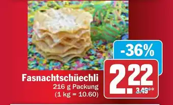 AEZ Fasnachtschüechli 216 g Packung Angebot