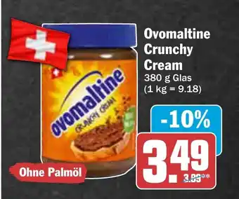 AEZ Ovomaltine Crunchy Cream 380 g Glas Angebot